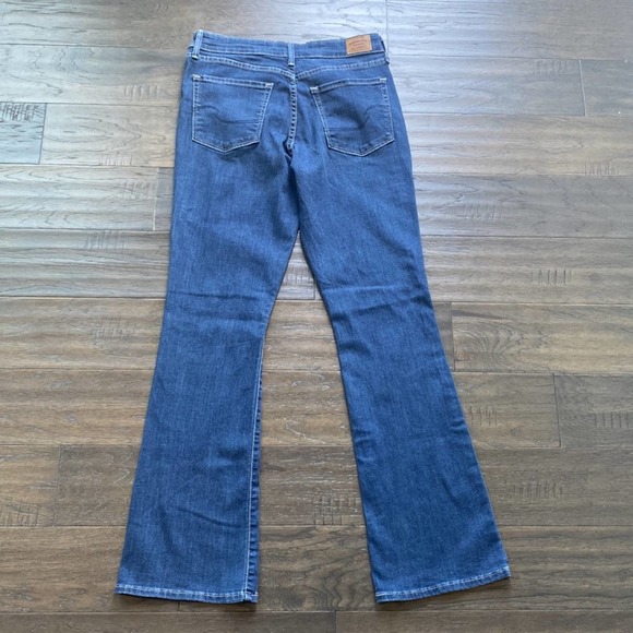 Levis Signature Mid Rise Bootcut Denim Jean Size 29 / 8 - Picture 5 of 6
